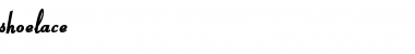 Download Shoelace Font Download Shoelace Font
