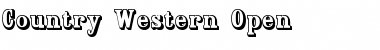 Download Country Western Open Font Download Country Western Open Font