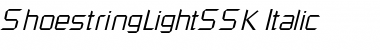 Download ShoestringLightSSK Font Download ShoestringLightSSK Font