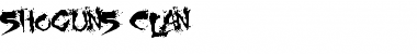 Download Shoguns Clan Font Download Shoguns Clan Font