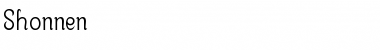 Download Shonnen Font Download Shonnen Font