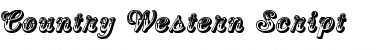 Download Country Western Script Font Download Country Western Script Font