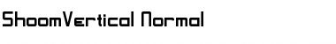 Download ShoomVertical Font Download ShoomVertical Font