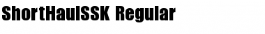 Download ShortHaulSSK Font Download ShortHaulSSK Font