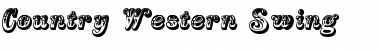 Download Country Western Swing Font Download Country Western Swing Font