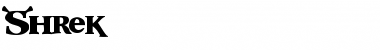 Download Shrek Font Download Shrek Font