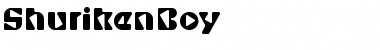 Download ShurikenBoy Font Download ShurikenBoy Font