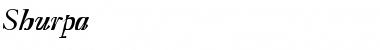 Download Shurpa Font Download Shurpa Font