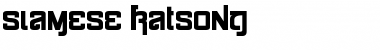 Download Siamese Katsong Font Download Siamese Katsong Font