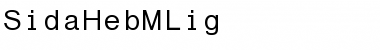 Download SidaHebMLig Font Download SidaHebMLig Font