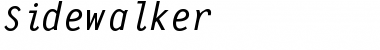 Download Sidewalker Font Download Sidewalker Font