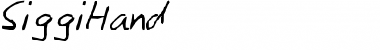 Download SiggiHand Font Download SiggiHand Font