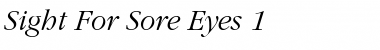 Download Sight For Sore Eyes 1 Font Download Sight For Sore Eyes 1 Font