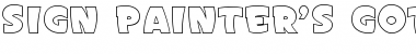 Download Sign Painter's Gothic Open JL Font Download Sign Painter's Gothic Open JL Font