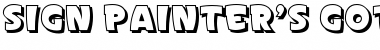 Download Sign Painter's Gothic Shaded JL Font Download Sign Painter's Gothic Shaded JL Font