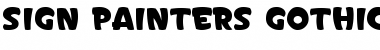 Download Sign Painters Gothic No. 2 JL Font Download Sign Painters Gothic No. 2 JL Font