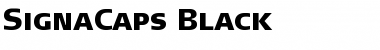 Download SignaCaps-Black Font Download SignaCaps-Black Font