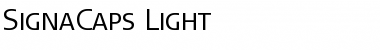 Download SignaCaps-Light Font Download SignaCaps-Light Font