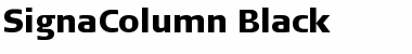 Download SignaColumn-Black Font Download SignaColumn-Black Font