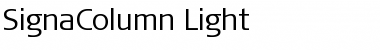 Download SignaColumn-Light Font Download SignaColumn-Light Font