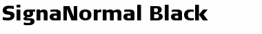 Download SignaNormal-Black Font Download SignaNormal-Black Font
