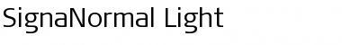 Download SignaNormal-Light Font Download SignaNormal-Light Font