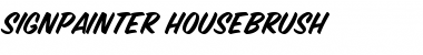 Download SignPainter HouseBrush Font Download SignPainter HouseBrush Font