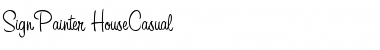 Download SignPainter HouseCasual Font Download SignPainter HouseCasual Font