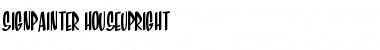 Download SignPainter HouseUpright Font Download SignPainter HouseUpright Font