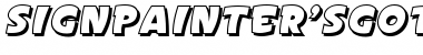 Download SignPainter'sGothicItal.Sh. JL Font Download SignPainter'sGothicItal.Sh. JL Font