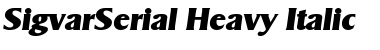 Download SigvarSerial-Heavy Font Download SigvarSerial-Heavy Font