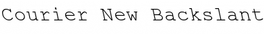 Download Courier New Backslanted Font Download Courier New Backslanted Font