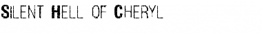 Download Silent Hell of Cheryl Font Download Silent Hell of Cheryl Font