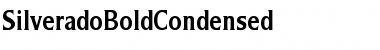 Download SilveradoBoldCondensed Font Download SilveradoBoldCondensed Font