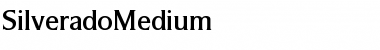 Download SilveradoMedium Font Download SilveradoMedium Font