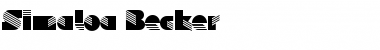 Download Simaloa Becker Font Download Simaloa Becker Font