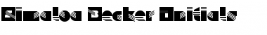 Download Simaloa Becker Initials Font Download Simaloa Becker Initials Font