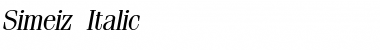 Download Simeiz Font Download Simeiz Font