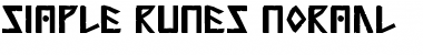 Download Simple Runes Font Download Simple Runes Font