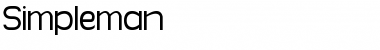 Download Simpleman Font Download Simpleman Font