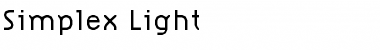 Download Simplex-Light Font Download Simplex-Light Font