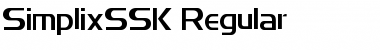Download SimplixSSK Font Download SimplixSSK Font