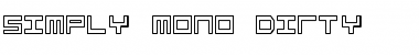 Download Simply Mono Dirty Font Download Simply Mono Dirty Font