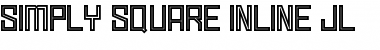 Download Simply Square Inline JL Font Download Simply Square Inline JL Font