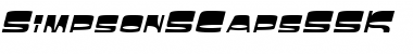 Download SimpsonSCapsSSK Font Download SimpsonSCapsSSK Font