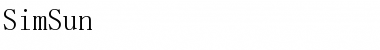 Download SimSun Font Download SimSun Font