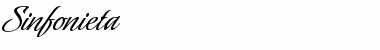 Download Sinfonieta Font Download Sinfonieta Font