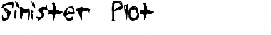 Download Sinister Plot Font Download Sinister Plot Font