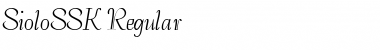 Download SioloSSK Font Download SioloSSK Font