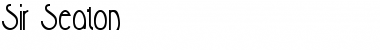 Download Sir Seaton Font Download Sir Seaton Font